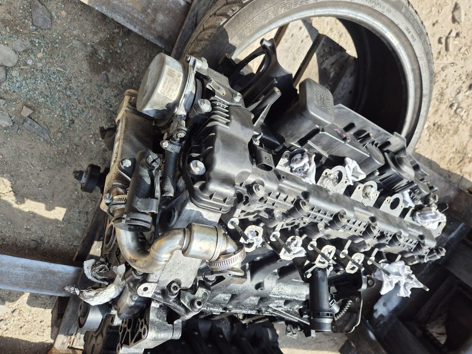 Bmw E60 E61 M57 525d 2.5d 177km silnik Blok glowica wałki wał miska