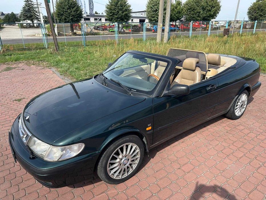 Saab 9-3 2,0b Cabrio  Youngtimer z klasą - sprawny 1998r - szybka sprzedaż