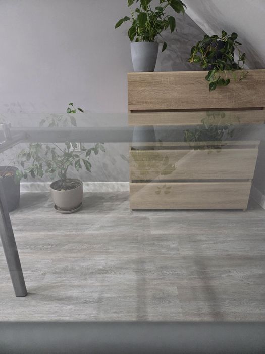 Szklany stół 90x160 cm