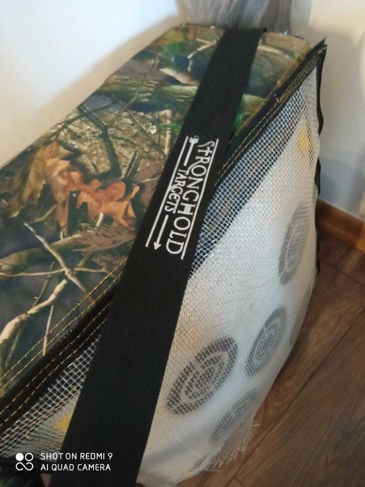 Stronghold przenośna tarcza łucznictwo - 50 x 50 x 32 cm