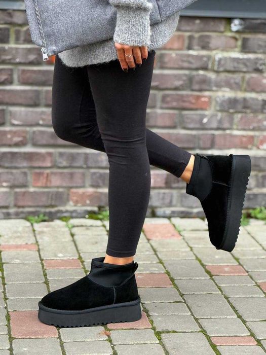 Угги жіночі зимові (36-41) Уггі в стилі UGG Classic Mini Dipper Уги