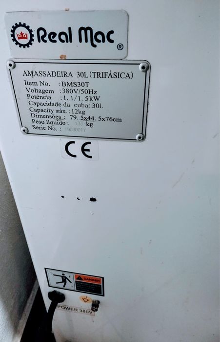 Amassadeira 20 Lt em ótimo estado