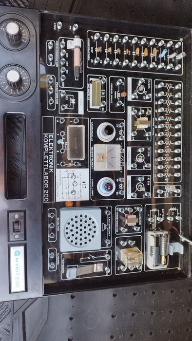 zabawa w młodego elektronika GAKKEN 200    VINTAGE 1975r