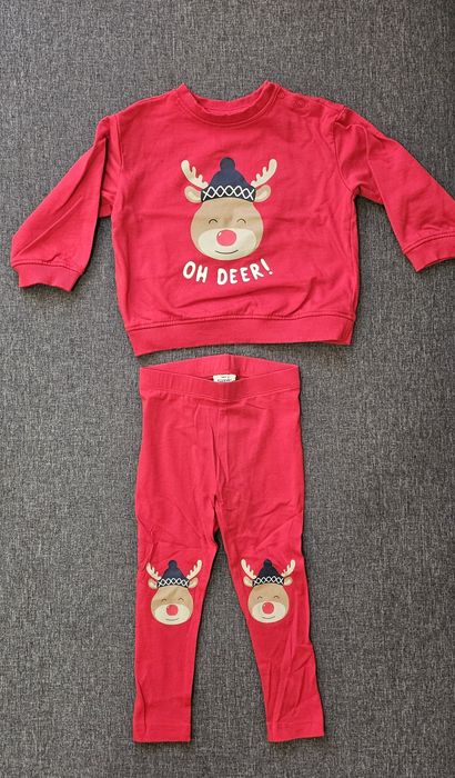 Bluza i legginsy świąteczne Kappahl