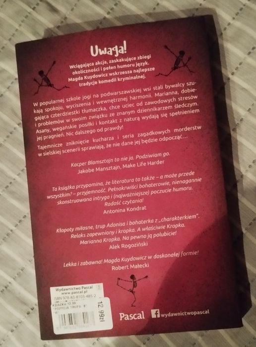Ksiażka Magda Kuydowicz Pozycja trupa