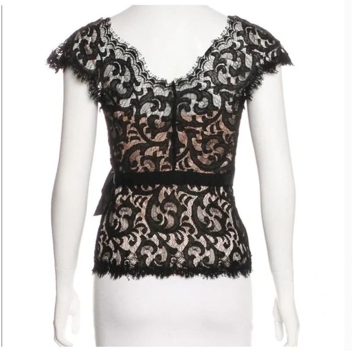 Кружевной топ от diane von furstenberg