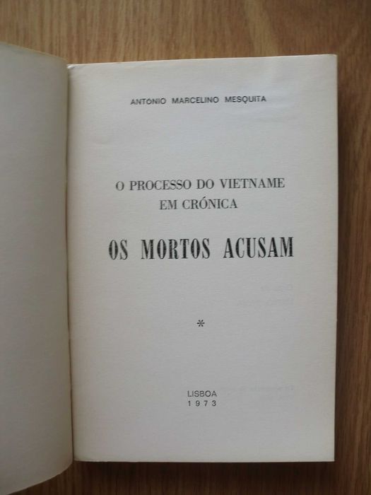 Os Mortos Acusam
de António Marcelino Mesquita