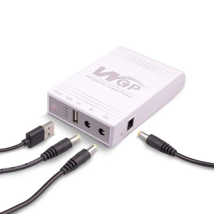 Безперебійник WGP NEP mini ups 10400mAh ДБЖ павербанк для роутера