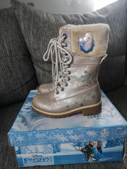 Cieplutkie buciki dla dziewczynki rozm 27:)