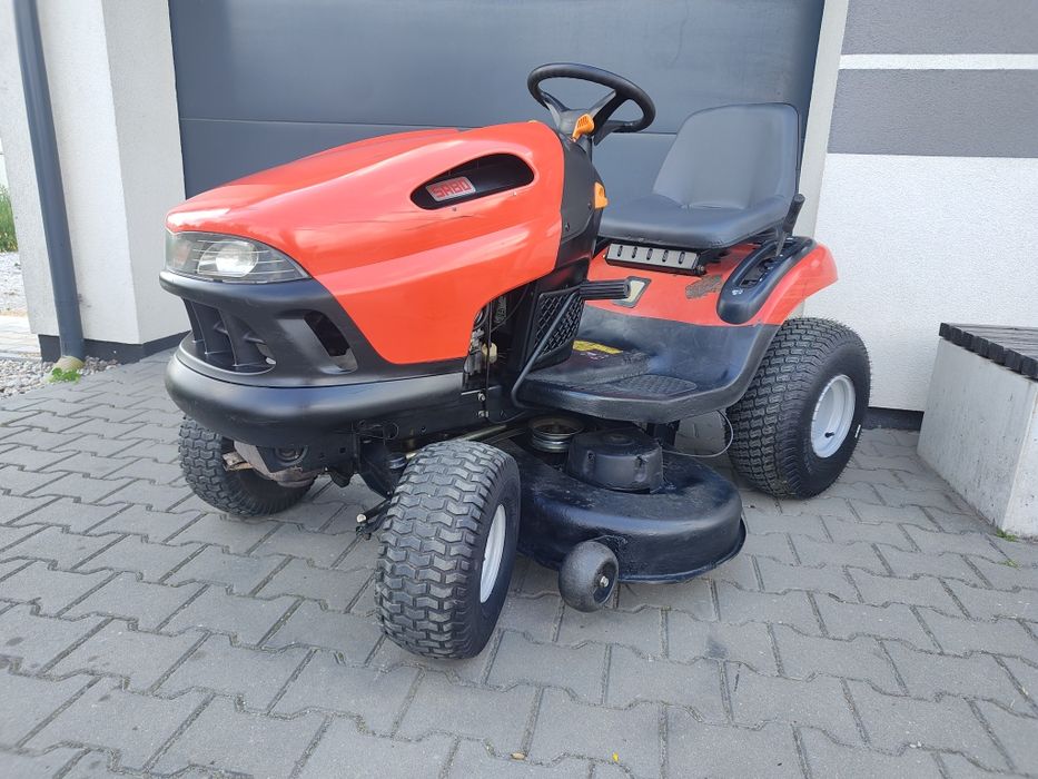 Traktorek ciagniczek kosiarka  SABO John Deere boczny wyrzut  skrzynia Hydro
