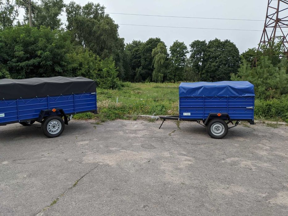 Легковой прицеп усиленный 2100* серый 700 кг!