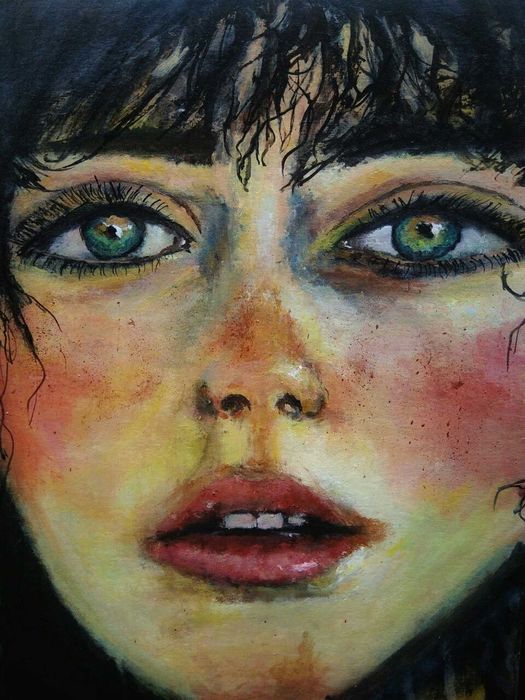 Pintura: "Kristen"
