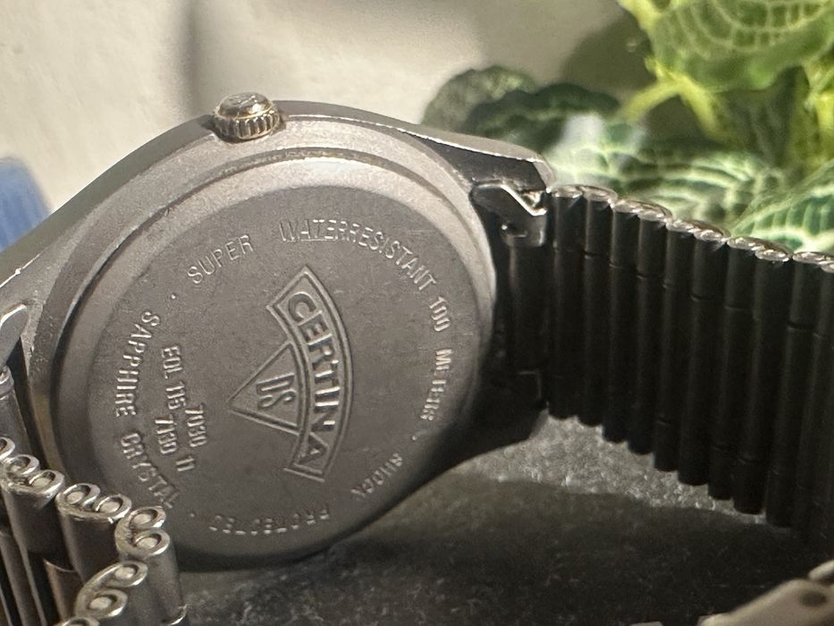 Certina DS Titanium Quartz Swiss Made – tytan, szafir, komplet z pudełkiem
