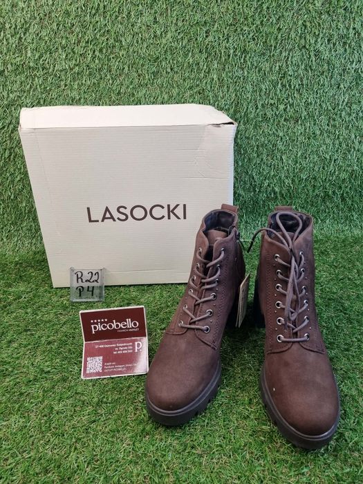 Botki na obcasie Lasocki