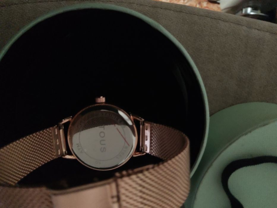 Relógio de sra Rose gold Tous com ecrã madrepérola pulseira ajustável