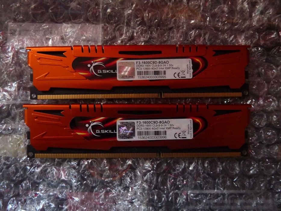 DDR3 8 GB (4+4GB) 1600Mhz