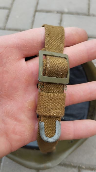 Hełm radziecki ssh-40 wojenny z fasunkiem reko