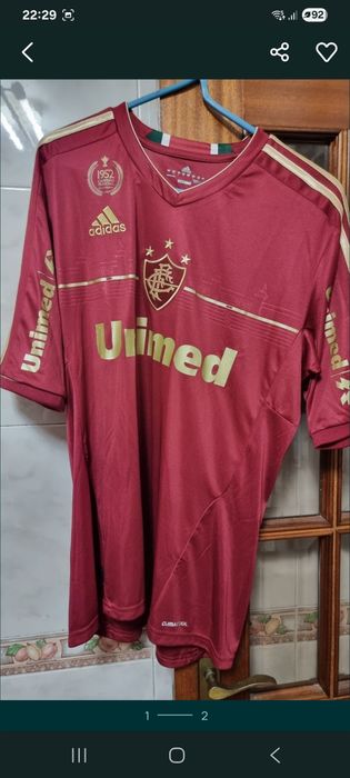 Camisola de jogo do  deco do fluminense
