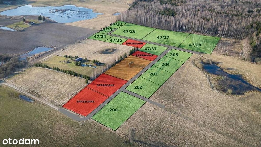 Wyjątkowa działka z widokiem na jezioro i las