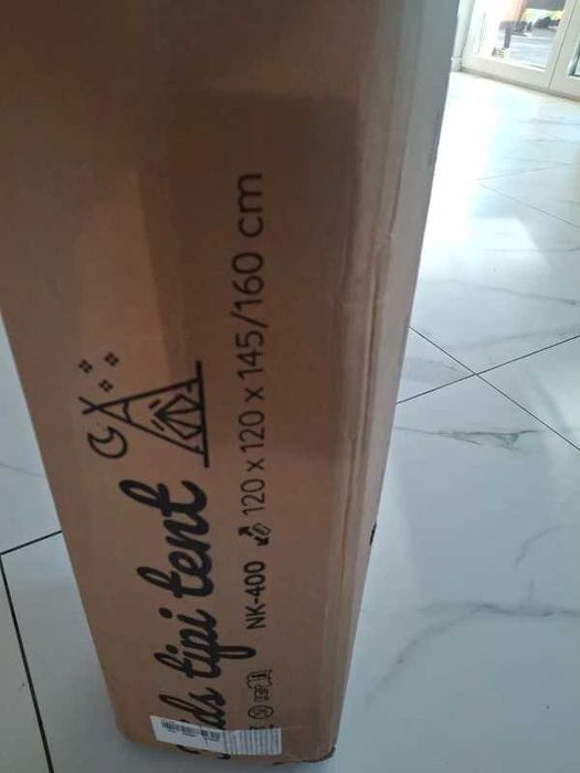 TIPI namiot wigwam dla dzieci Girlanda Poduszki Stabilizator Nukido