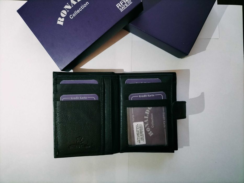 Portfel męski skórzany ekskluzywny