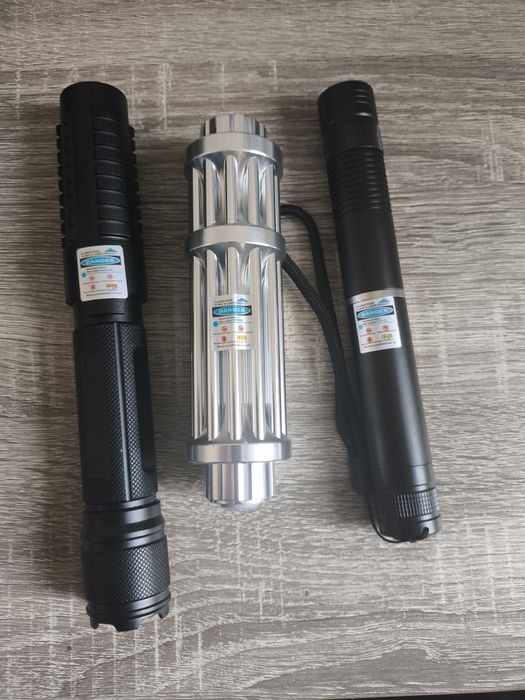 Мощнейшая лазерная указка, пушка Фонарь лазер синий YX-B015, B017,В008