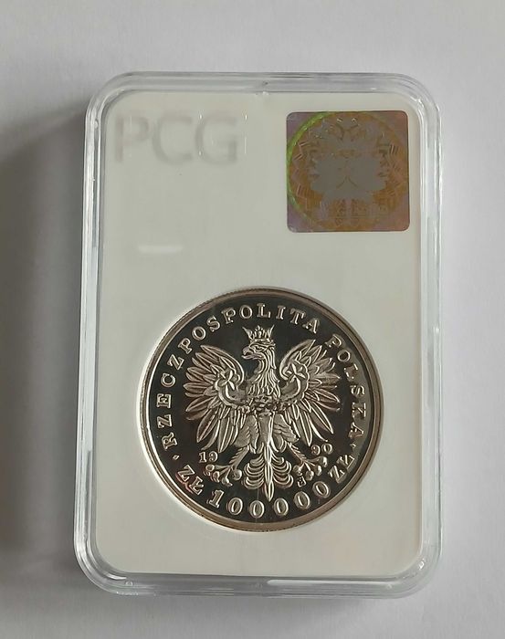 100 000 zł Tadeusz Kościuszko 1990