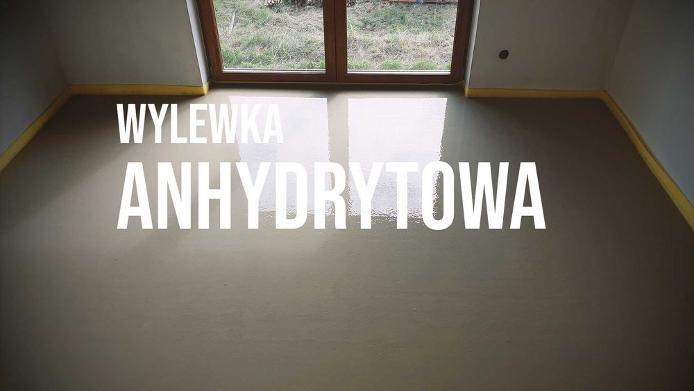Wylewki anhydrytowe - Płynny styropian - Styrobeton - Pianobeton