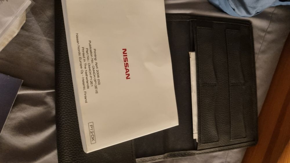 Instrukcja obsługi samochodu nissan primera p12 - norweski