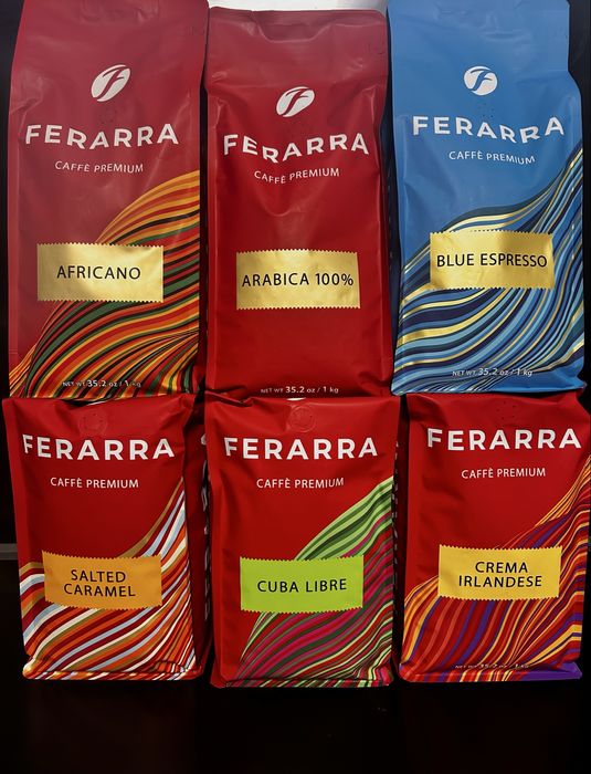 Кава в зернах/Ferarra Арабіка/Ambassador/Nero/Movenpick
