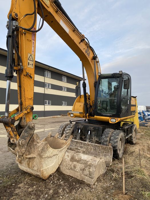 Екскаватор колісний JCB JS130, ISUZU двигун,