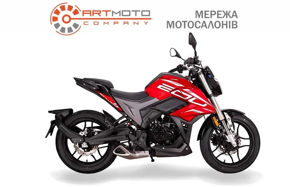 Новий мотоцикл ZONSEN BATTLO 5, мотосалон Артмото Полтава