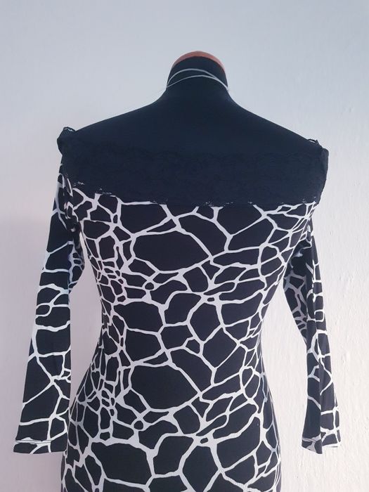 Nowe Bawełniane koronkowe body damskie marki Tezenis  rozmiar L .