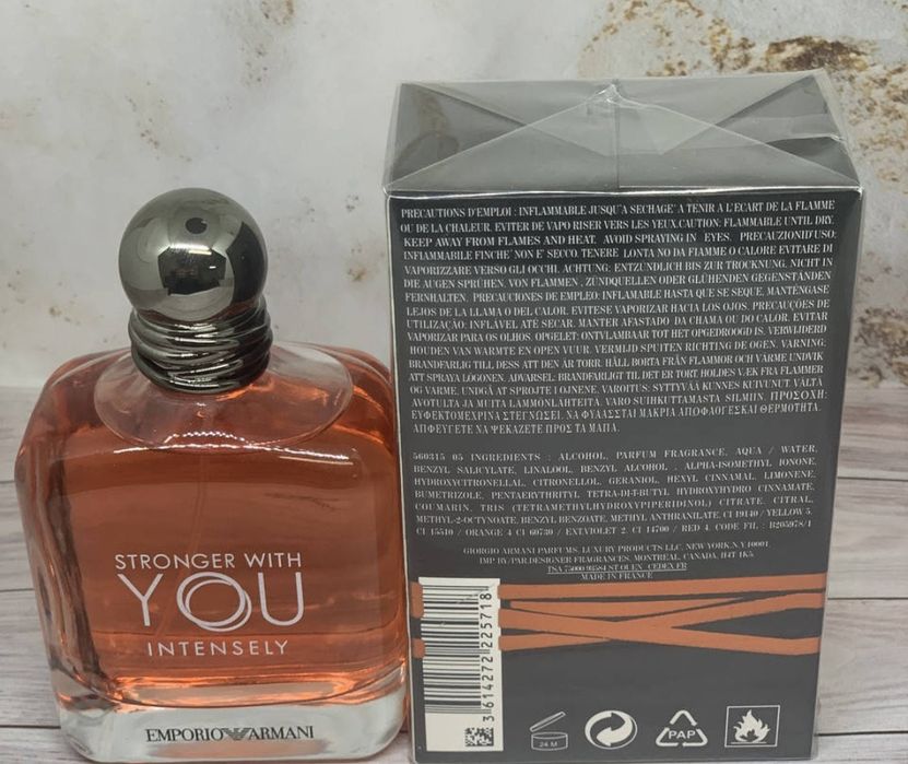 Чоловічий парфум Hermes Terre D'Hermes  , Armani Stronger With You Int