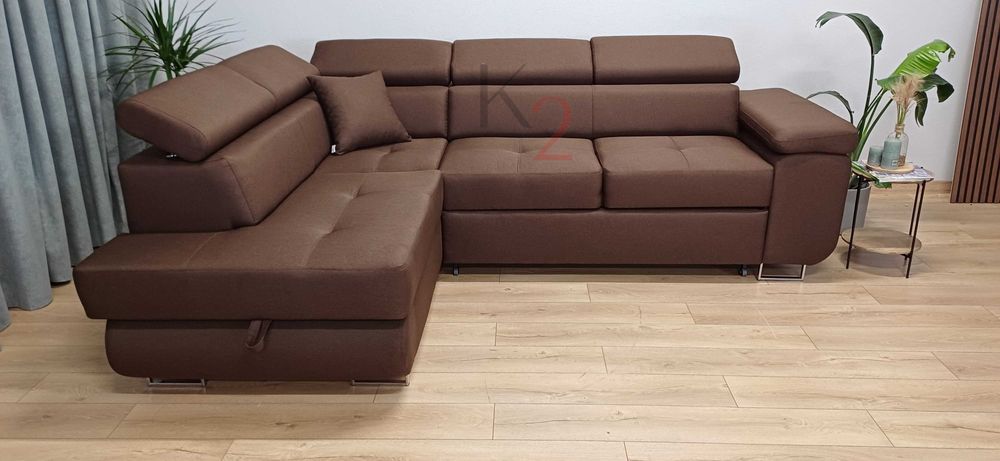 Narożnik Arteon  POD WYMIAR Bonell Rogówka Kanapa Sofa  USB+GRATIS