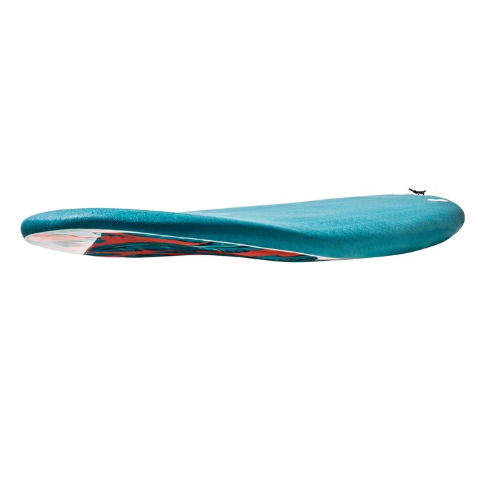 PRANCHA DE SURF ESPUMA 500 7'8". Inclui 1 leash e 3 quilhas.