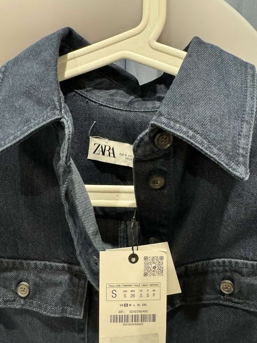 Плаття джинсове zara S