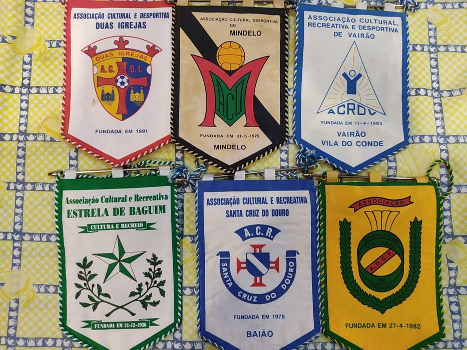 Galhardetes Frazão Santa Cruz Douro Duas Igrejas Baguim