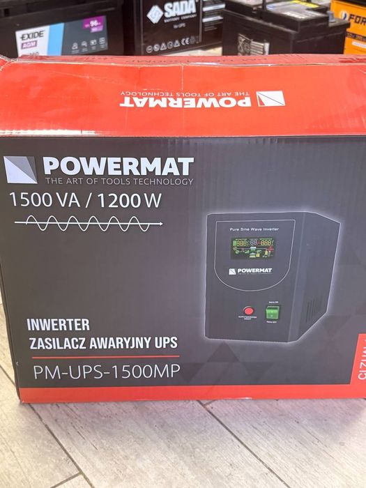 Джерело безперервного живлення Powermat 1500VA/1200W
