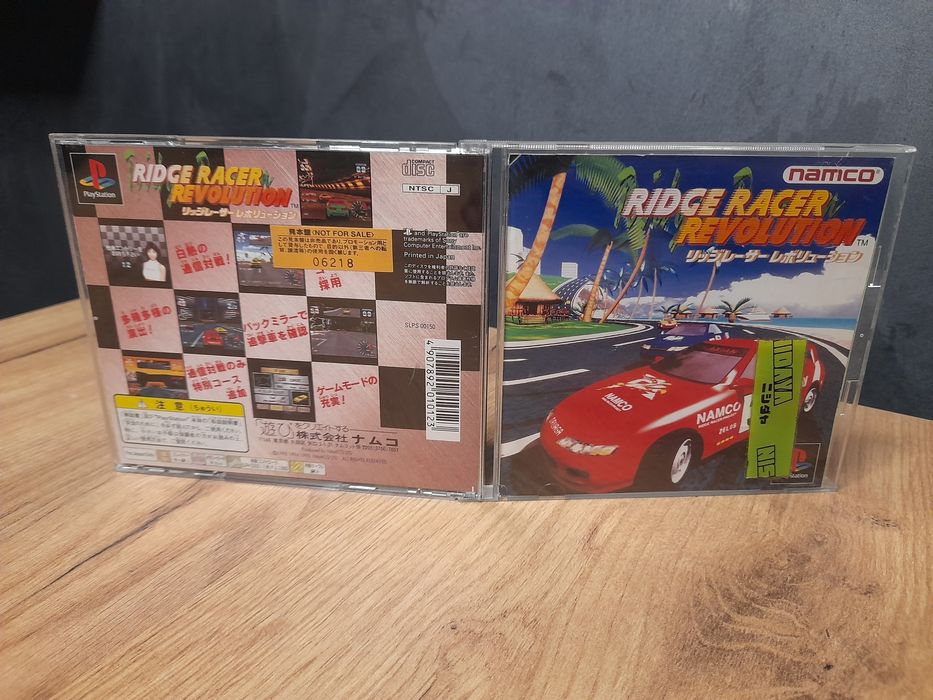 Ridge racer revolution ps1 psx retro ntsc j ładny stan import