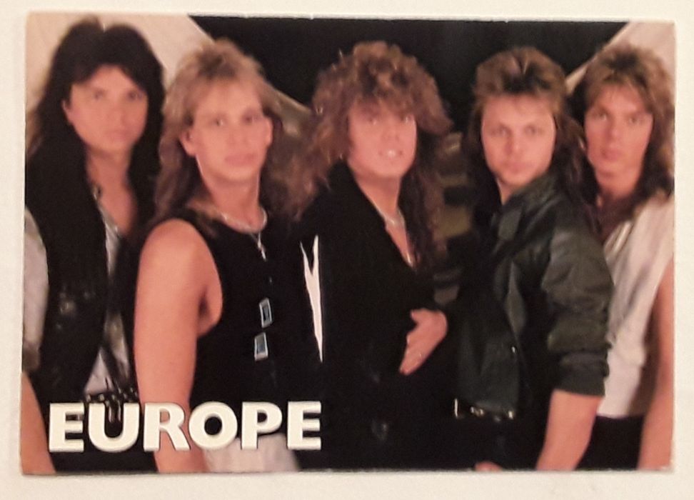Postal EUROPE, anos 80