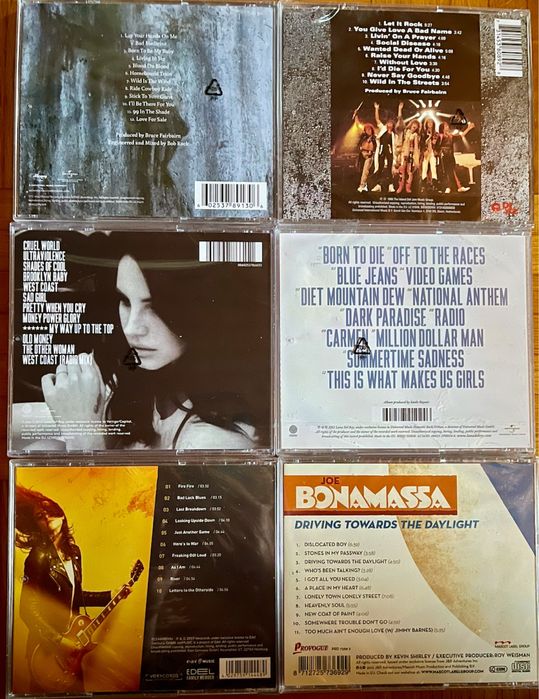CD - Нові, фірмові, запаковані. Bon Jovi, Lana del Rey, Bonamassa, Cox