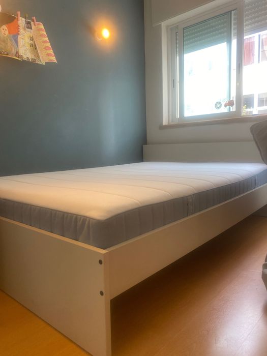 cama gursken + colchão vesteröy