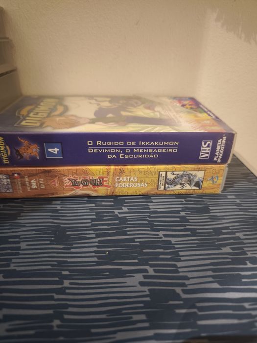 Coleção VHS pokemon e Dragon Ball