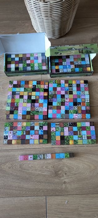Klocki magnetyczne 513 sztuk