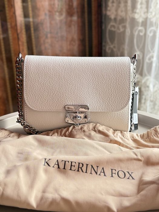 Шкіряна сумка кросс-боді Katerina Fox НОВА