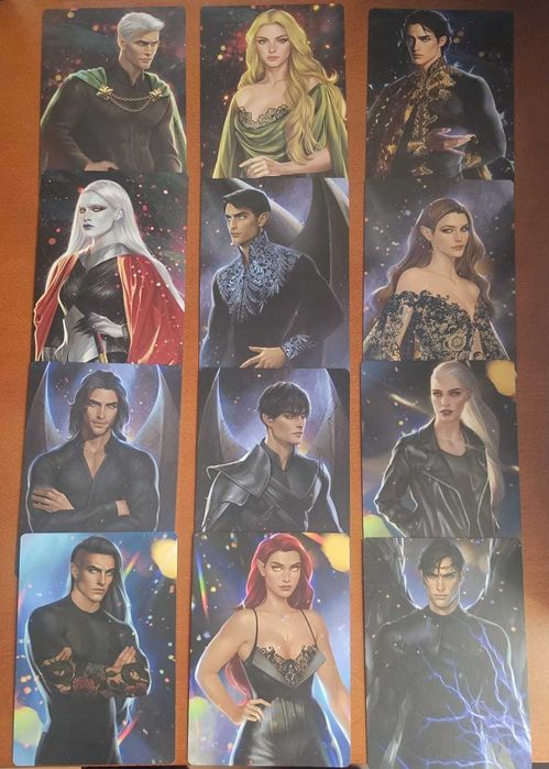 Calendário 2024 Fairy Loot de personagens de Sarah J. Maas