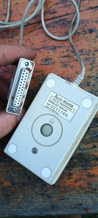 Retro mysz złącze