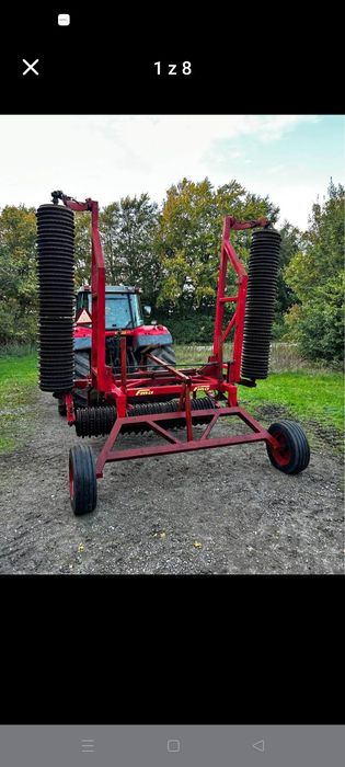 Wały wały dalbo heva posiewne na kołach hydraulicznie składane 6 3m