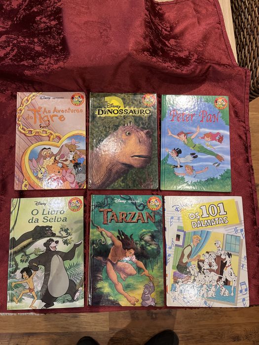 12 livros colecao Disney